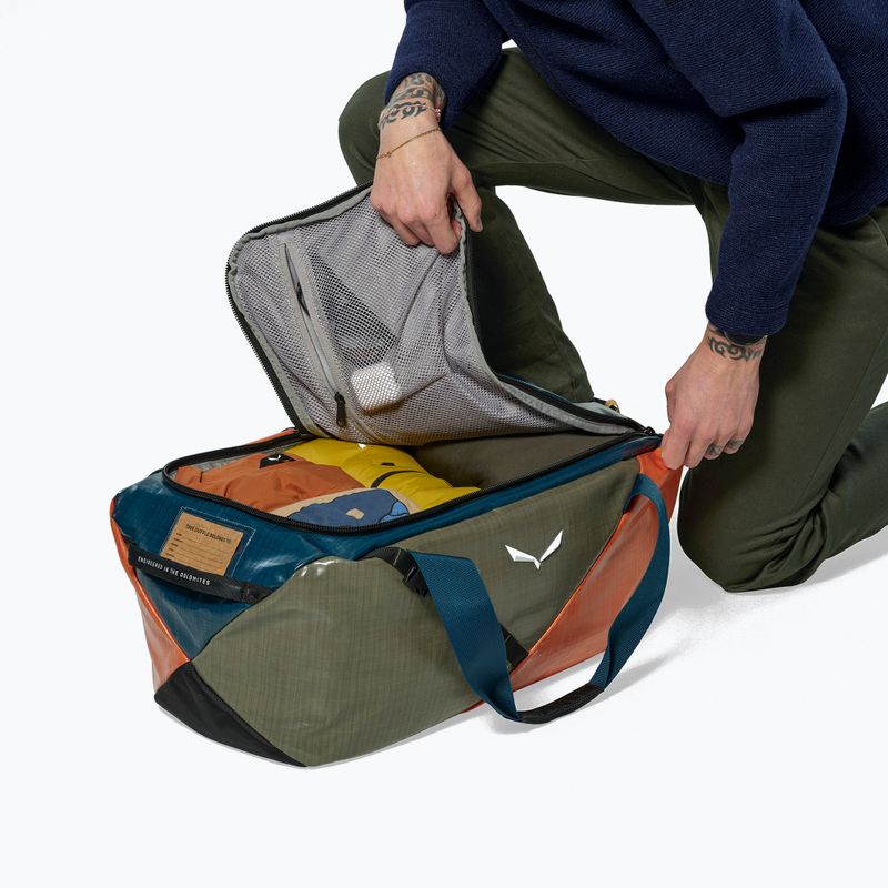 Torba podróżna Salewa Discovery Duffle 50 l faded green 10