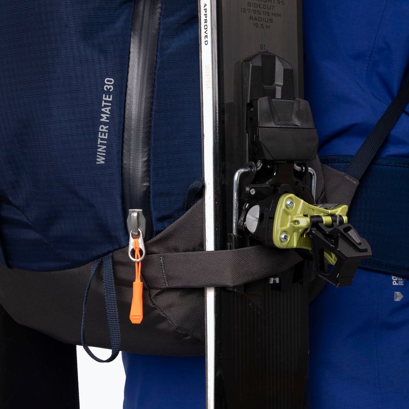 Plecak trekkingowy męski Salewa Winter Mate 30 l blue depth/black 7