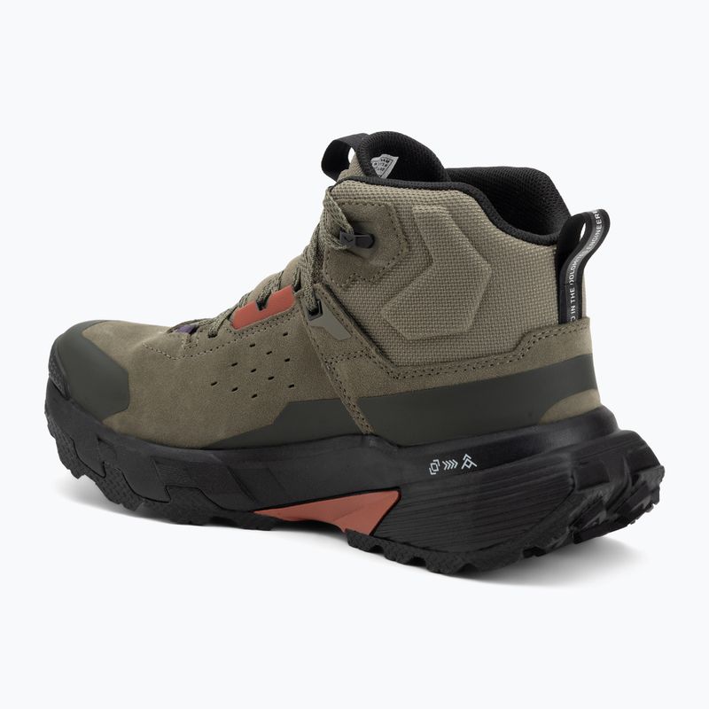 Buty trekkingowe damskie Salewa Pedroc 2 Leather Mid PTX faded green/dark olive 3