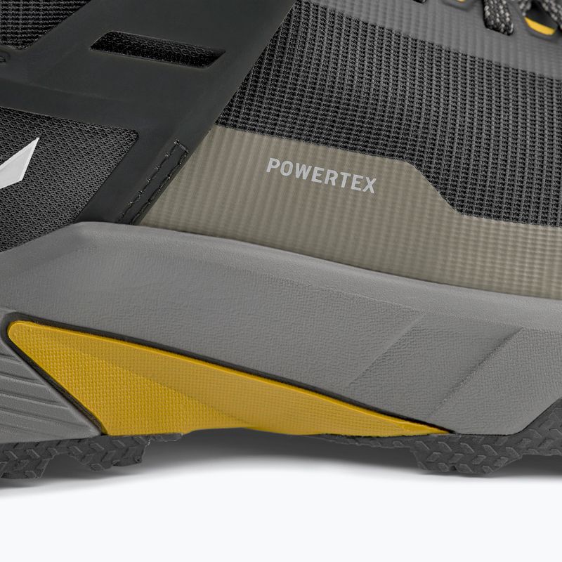 Buty trekkingowe męskie Salewa Pedroc 2 Mid PTX black out/bungee cord 9