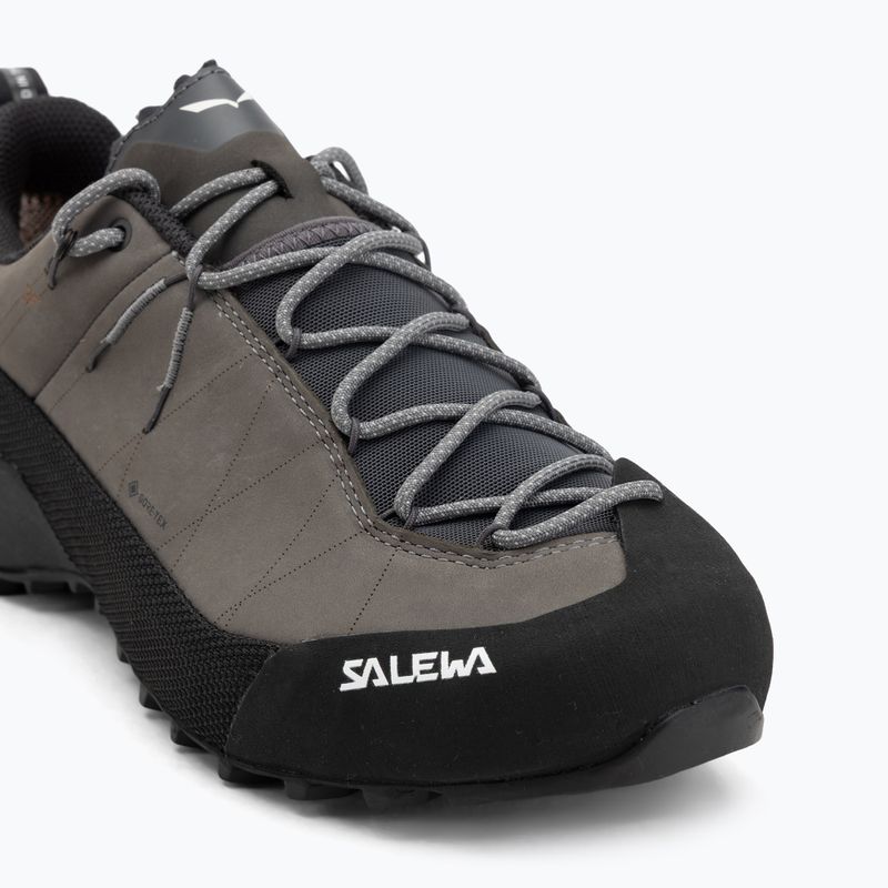 Buty podejściowe męskie Salewa Wildfire Leather 2 GTX qulet shade/black 7