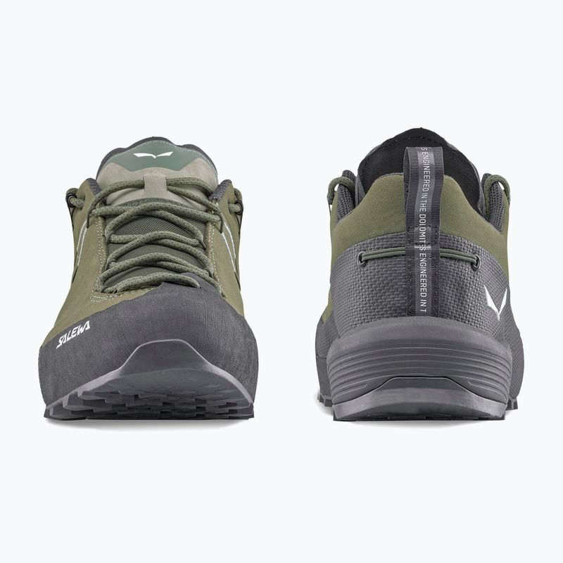 Buty podejściowe męskie Salewa Wildfire Leather 2 GTX faded green/black 10