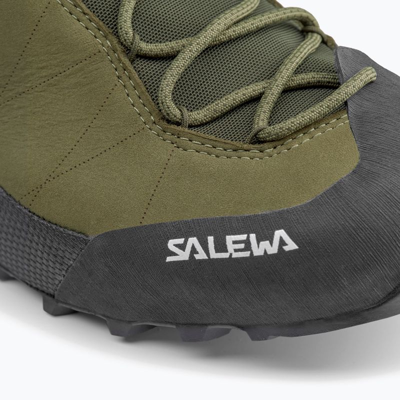 Buty podejściowe męskie Salewa Wildfire Leather 2 GTX faded green/black 15