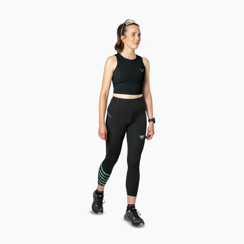 Koszulka do biegania damska DYNAFIT Trail Crop Top black 2