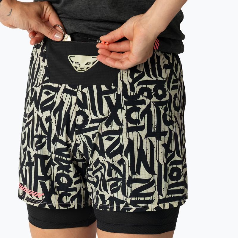 Spodenki do biegania damskie DYNAFIT Trail 2IN1 overcast 6