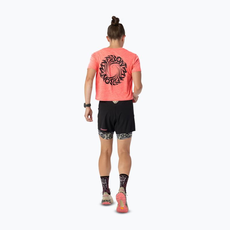 Spodenki do biegania damskie DYNAFIT Trail 2IN1 black out overcast 3