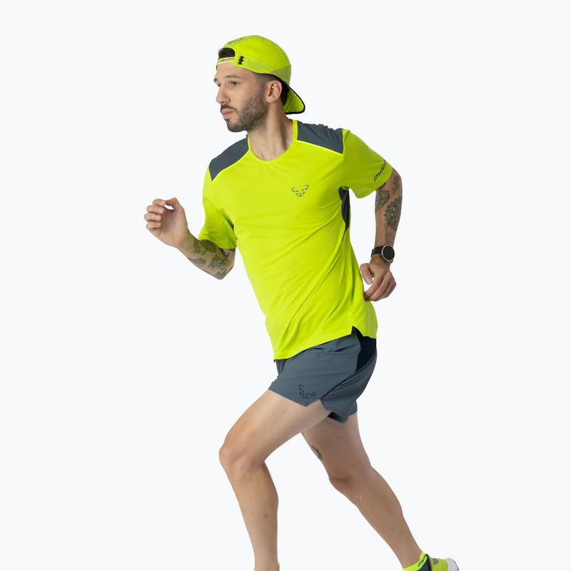 Koszulka do biegania męska DYNAFIT Sky ultra yellow 2