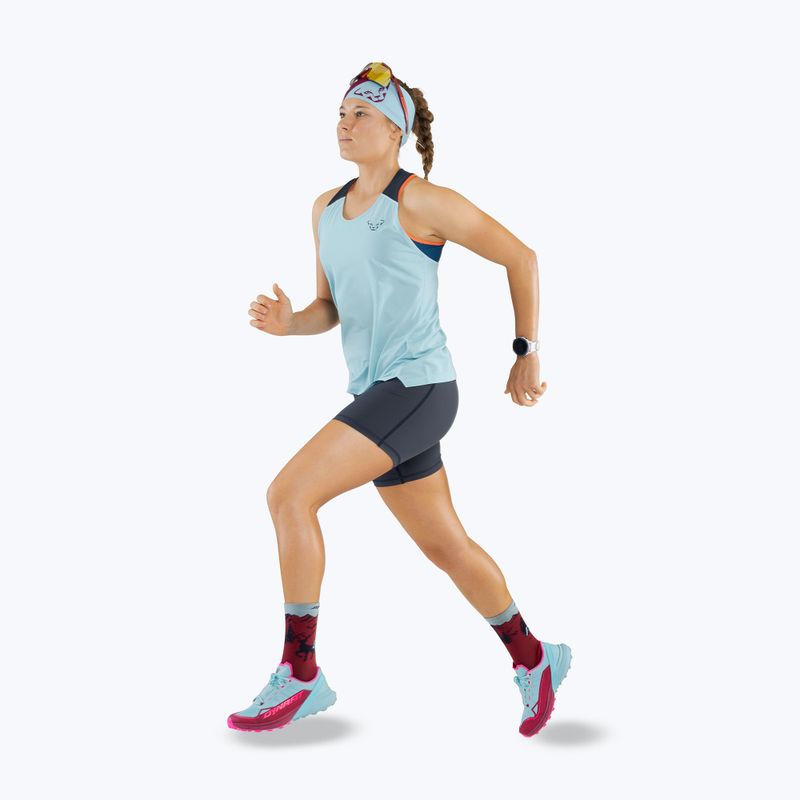 Koszulka do biegania damska DYNAFIT Sky Tank cloud blue 3