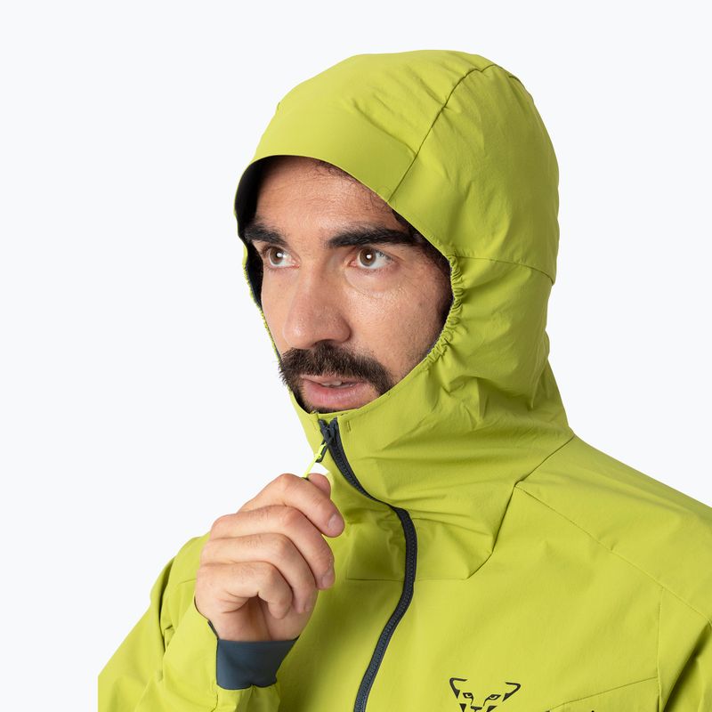 Kurtka softshell męska DYNAFIT Transalper Dynastretch golden lime/0720 4