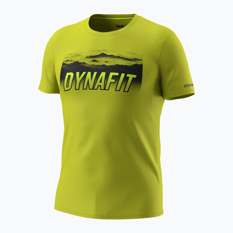 Koszulka trekkingowa męska DYNAFIT Transalper Graphic golden lime/5a30 4