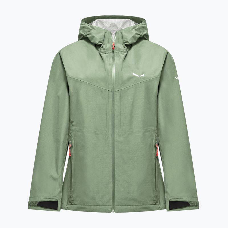 Kurtka przeciwdeszczowa damska Salewa Puez Aqua 4 Ptx 2.5L pastel green