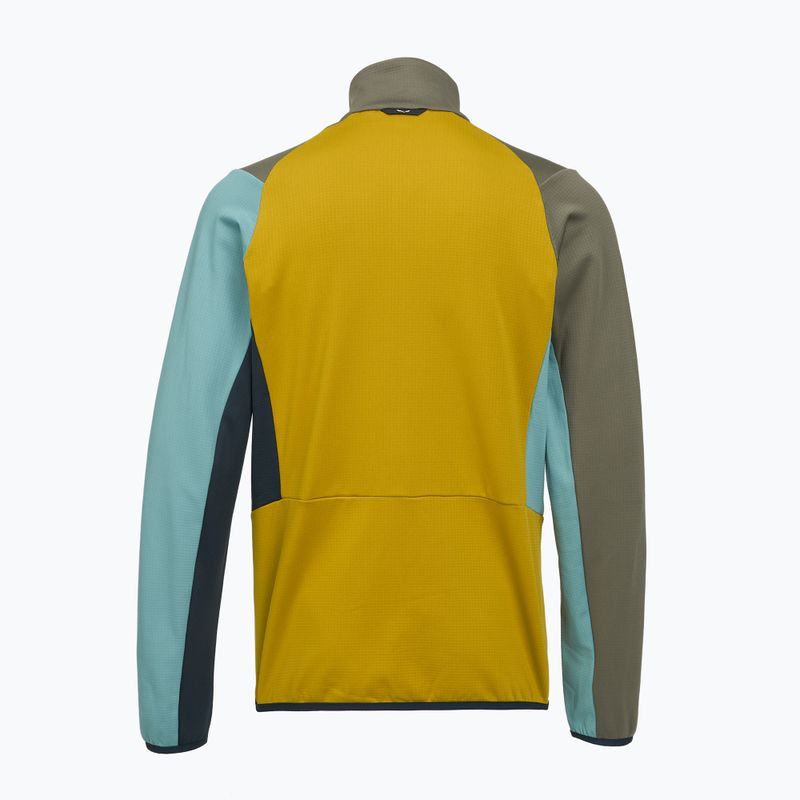 Bluza trekkingowa męska Salewa Puez Cammio PL faded green/multi 2