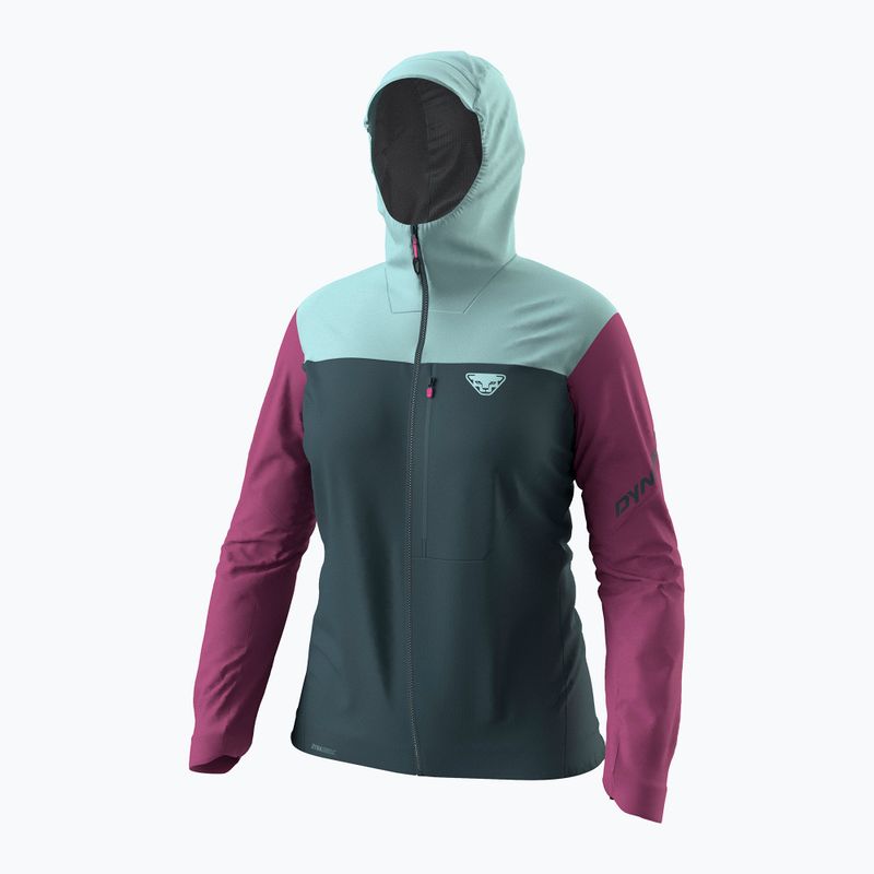 Kurtka przeciwdeszczowa damska DYNAFIT Traverse 3L cinder cloud blue/3180 4