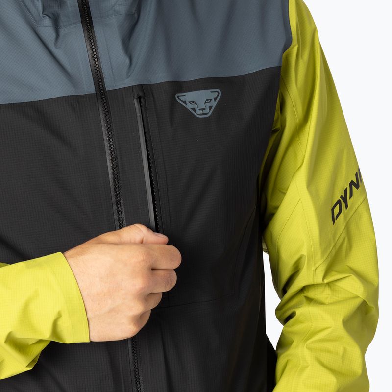 Kurtka przeciwdeszczowa męska  DYNAFIT Traverse 3L black out cinder/0720 3