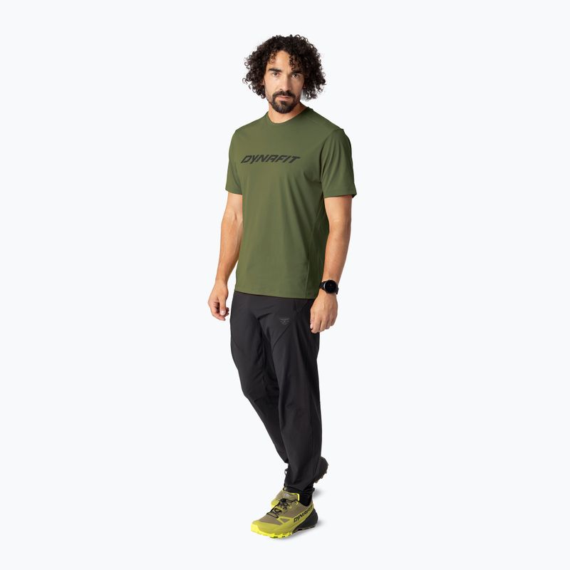 Koszulka trekkingowa męska Dynafit Traverse T-Shirt military green 2