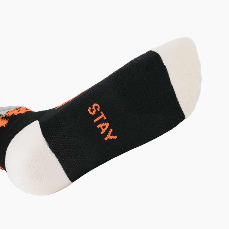 Skarpety DYNAFIT Traverse Crew black out ultra orange/4220 5