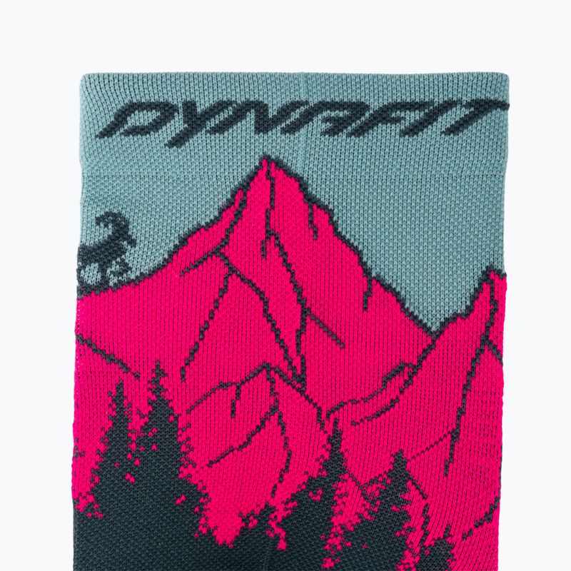 Skarpety DYNAFIT Traverse Crew cinder pink glo/6070 3