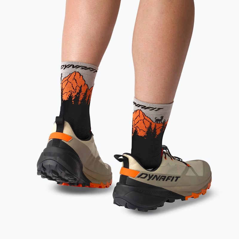 Skarpety DYNAFIT Traverse Mid black out ultra orange/4220 7