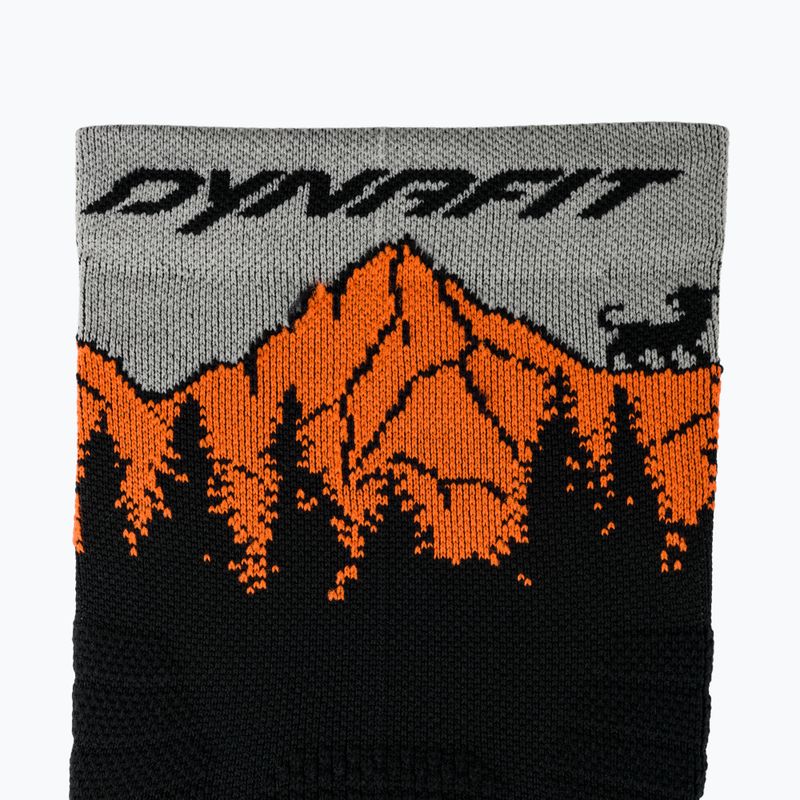 Skarpety DYNAFIT Traverse Mid black out ultra orange/4220 3