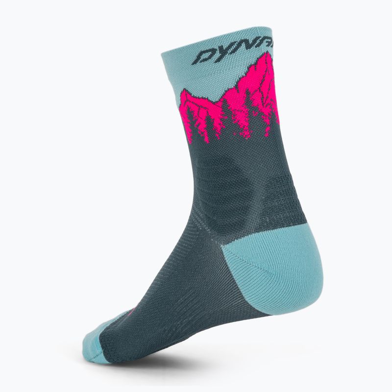Skarpety DYNAFIT Traverse Mid cinder pink glo/6070 2