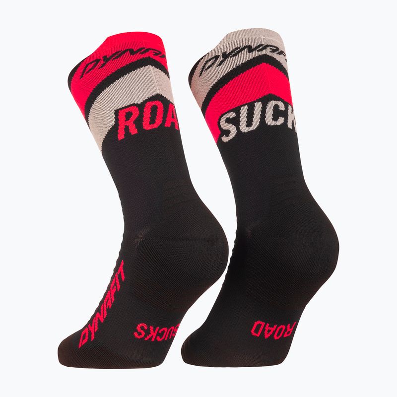 Skarpety DYNAFIT Ultra Crew black out ultra coral/6A10 6