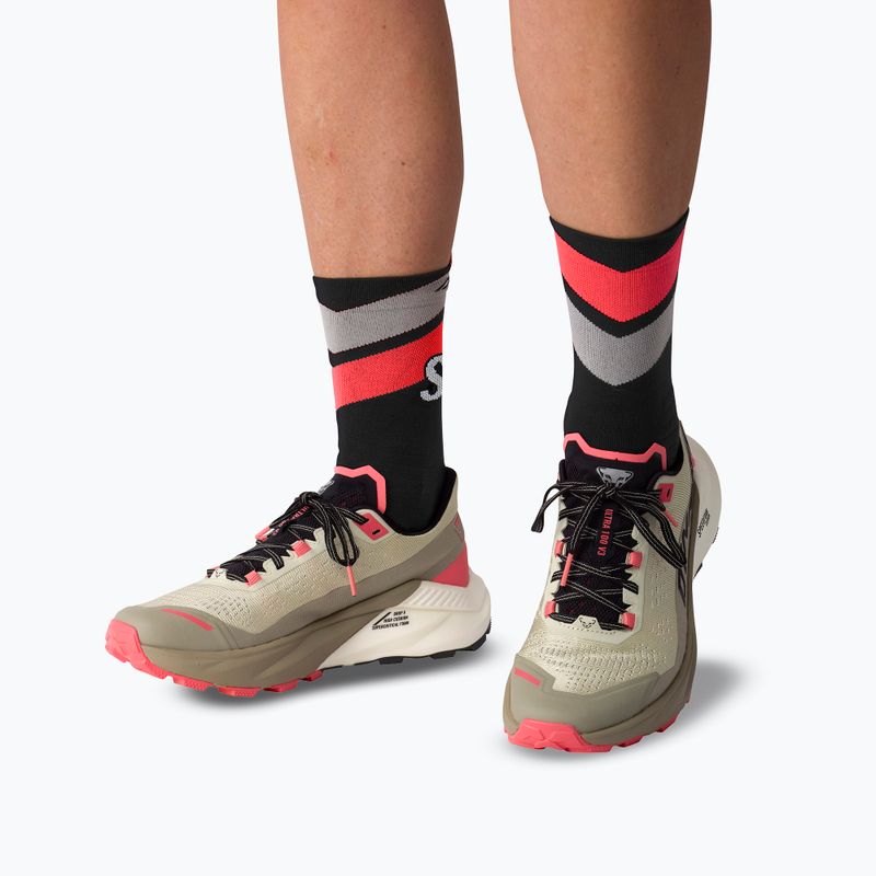 Skarpety DYNAFIT Ultra Crew black out ultra coral/6A10 7