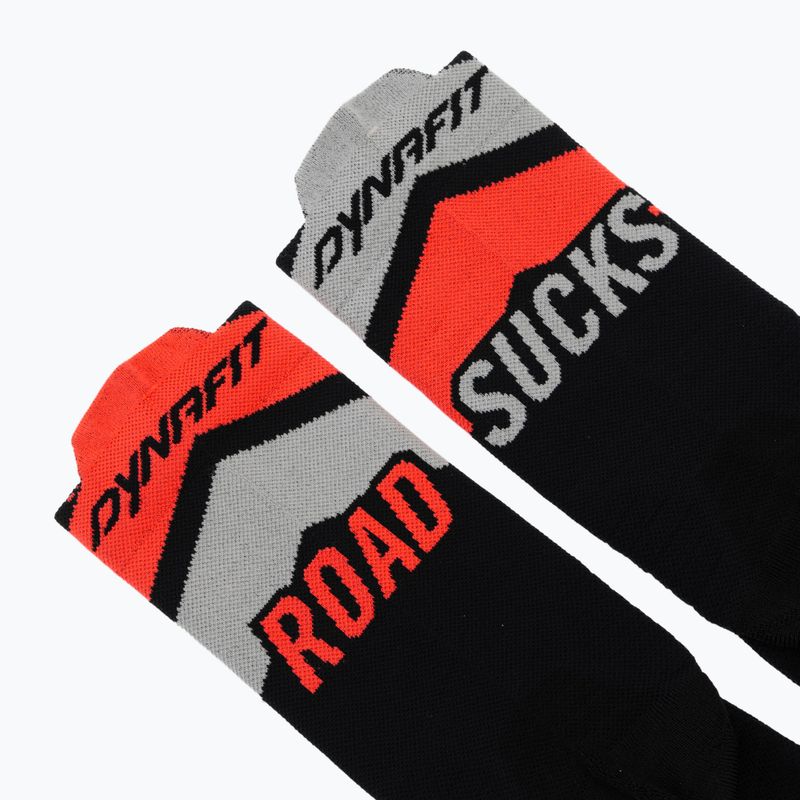 Skarpety DYNAFIT Ultra Crew black out ultra coral/6A10 3