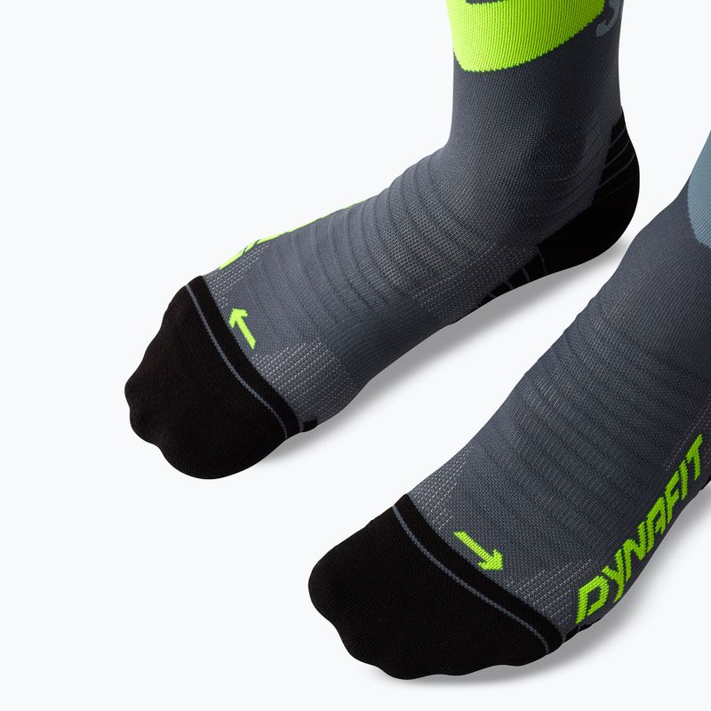 Skarpety DYNAFIT Ultra Crew cinder ultra yellow/5A30 4