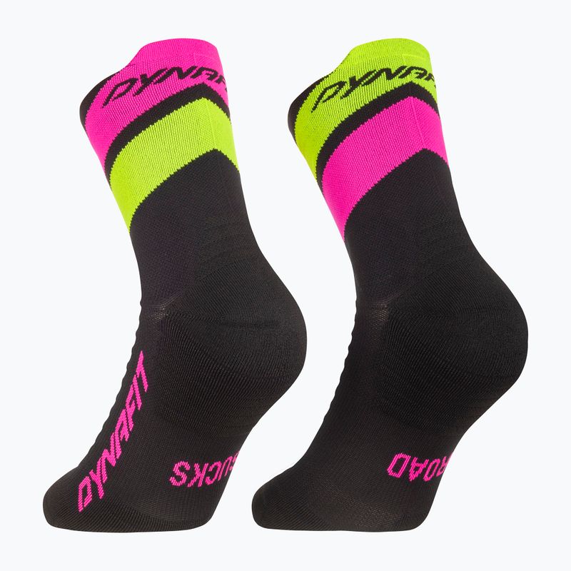 Skarpety DYNAFIT Ultra Mid black out pink glo/6070 6