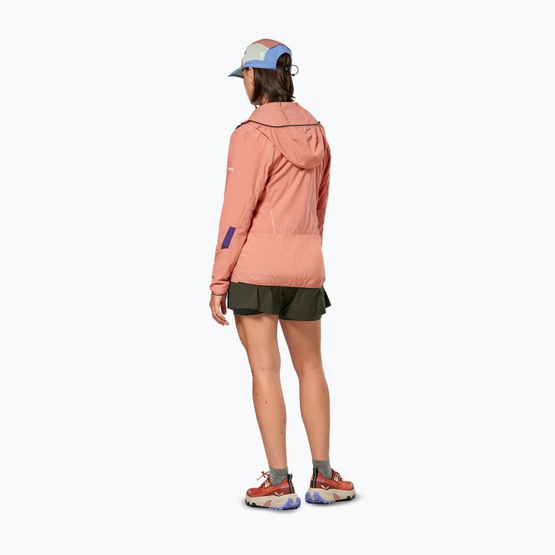 Kurtka przeciwwiatrowa damska Salewa Pedroc Wind HD Light desert pink 3
