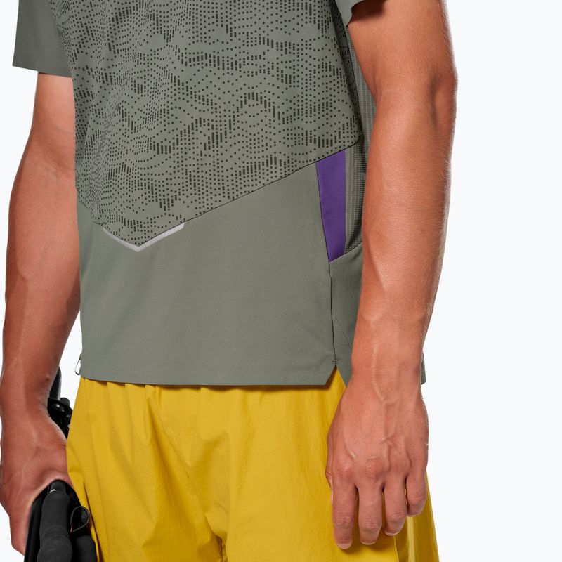 Koszulka męska Salewa Pedroc Tech Dry faded green 4