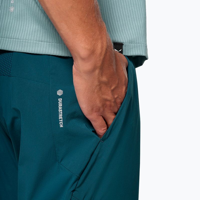 Spodnie trekkingowe męskie Salewa Pedroc 3 DST Light pond blue 4