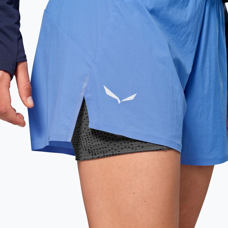 Spodenki trekkingowe damskie Salewa Pedroc DST 2IN1 morning blue int/0870 4