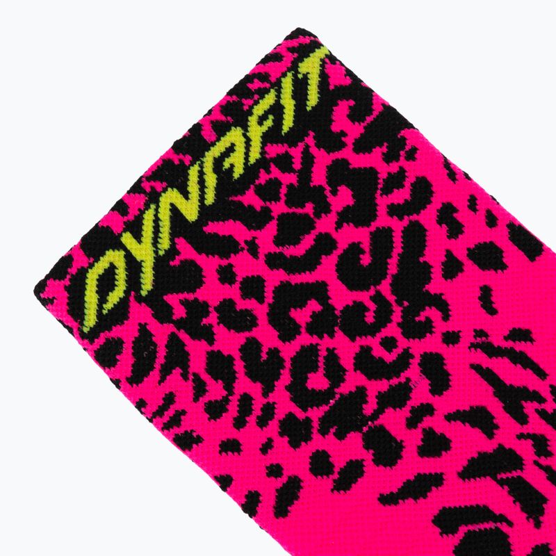 Skarpety DYNAFIT Run Wild Mid pink glo/0910 3