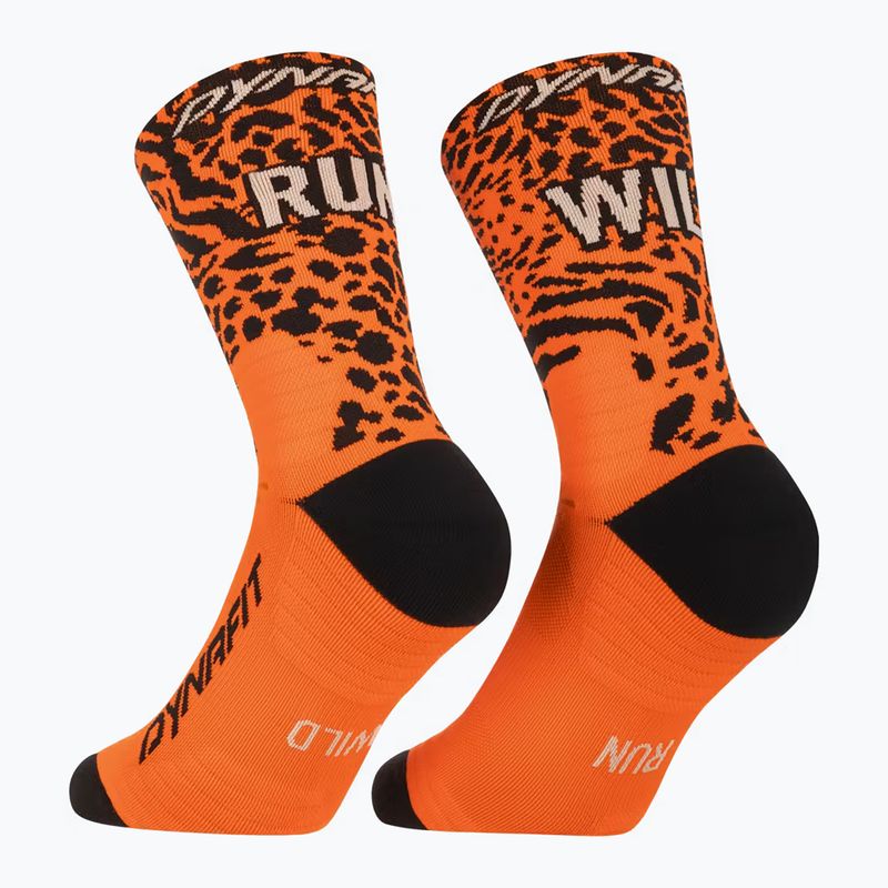 Skarpety DYNAFIT Run Wild Crew ultra orange 5