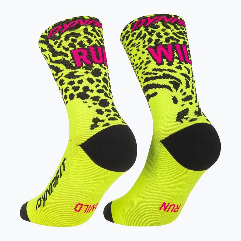 Skarpety DYNAFIT Run Wild Crew ultra yellow 5