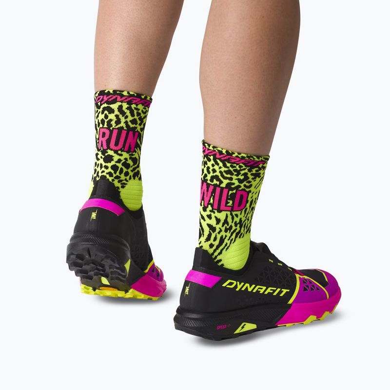 Skarpety DYNAFIT Run Wild Crew ultra yellow 9