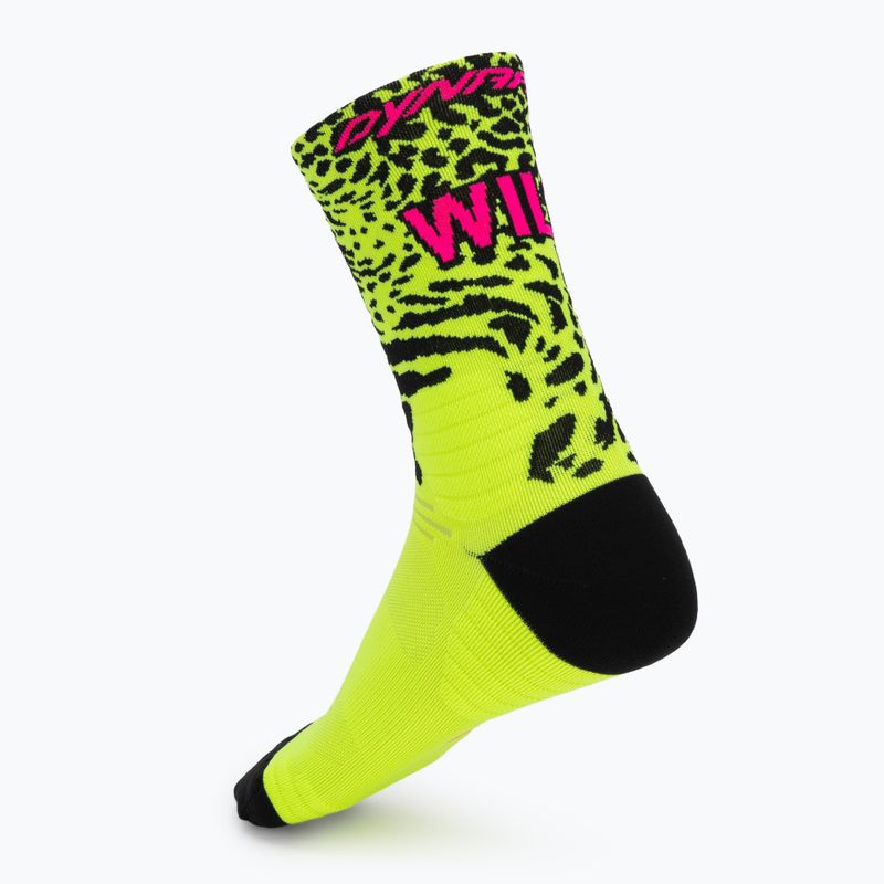 Skarpety DYNAFIT Run Wild Crew ultra yellow 2