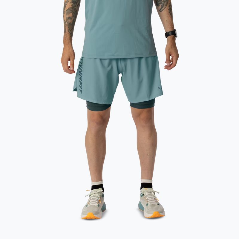 Spodenki do biegania męskie DYNAFIT Alpine Pro 2IN1 smoke blue