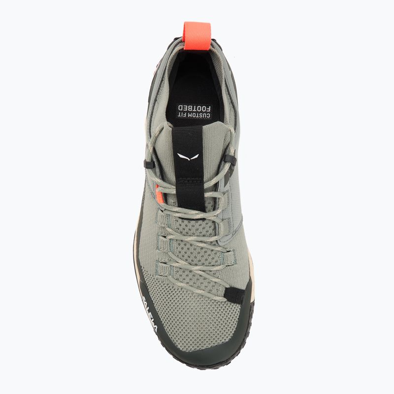 Buty trekkingowe damskie Salewa Puez 2 Knit Powertex shadow/dark olive 5