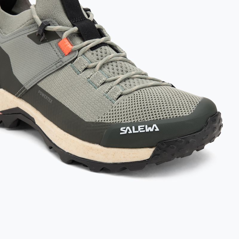 Buty trekkingowe damskie Salewa Puez 2 Knit Powertex shadow/dark olive 7