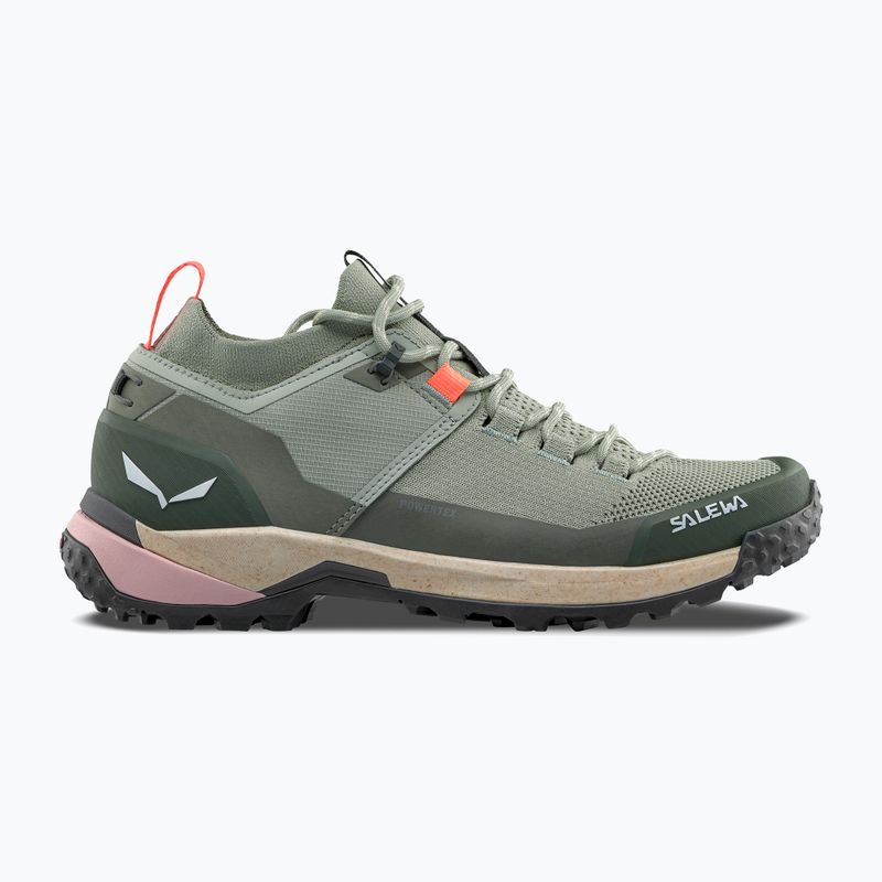 Buty trekkingowe damskie Salewa Puez 2 Knit Powertex shadow/dark olive 9
