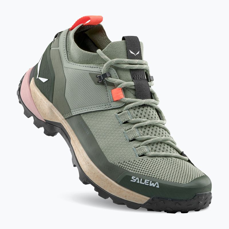 Buty trekkingowe damskie Salewa Puez 2 Knit Powertex shadow/dark olive 10