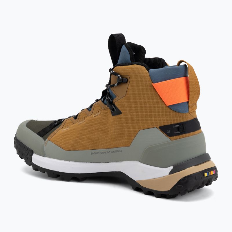 Buty trekkingowe męskie Salewa Puez 2 Mid Ptx golden brown/shadow 3