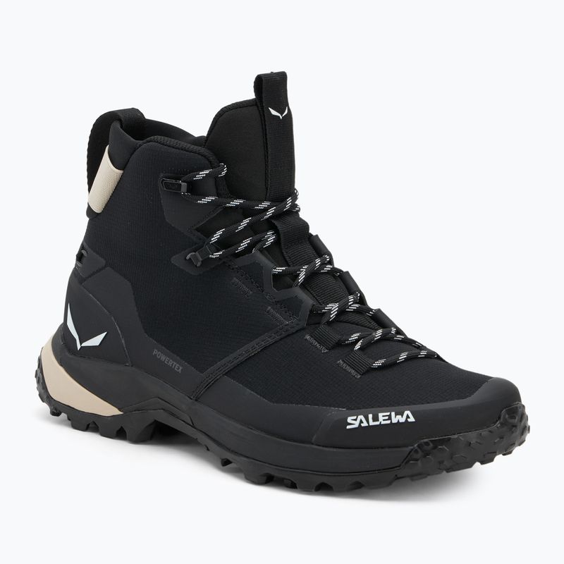 Buty trekkingowe damskie Salewa Puez 2 Mid Ptx black/black