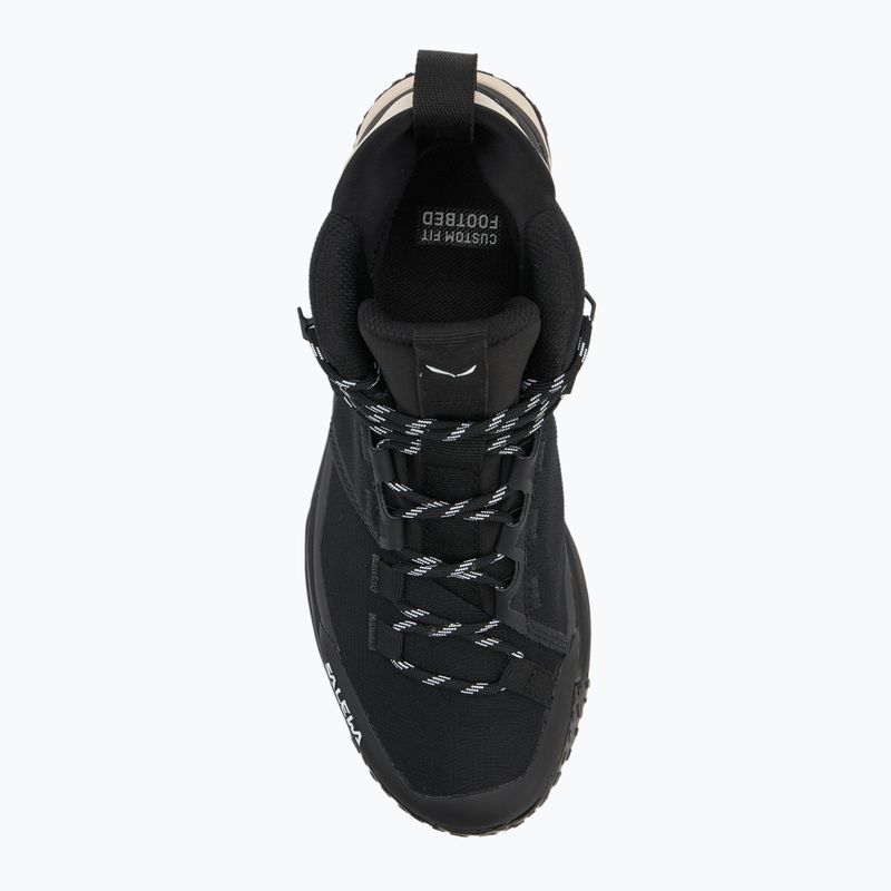 Buty trekkingowe damskie Salewa Puez 2 Mid Ptx black/black 5