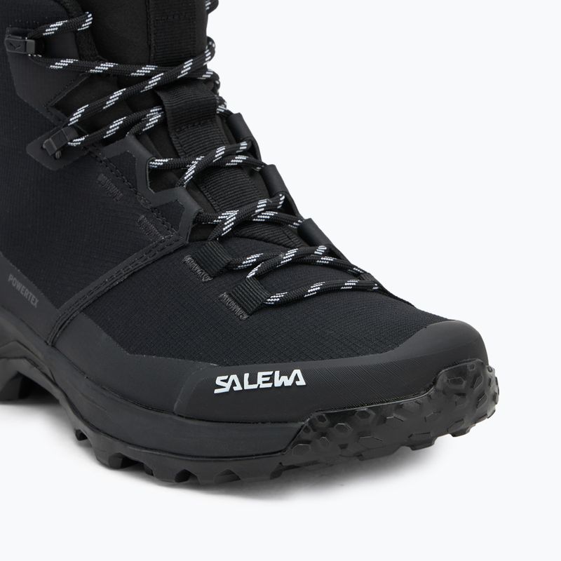 Buty trekkingowe damskie Salewa Puez 2 Mid Ptx black/black 7