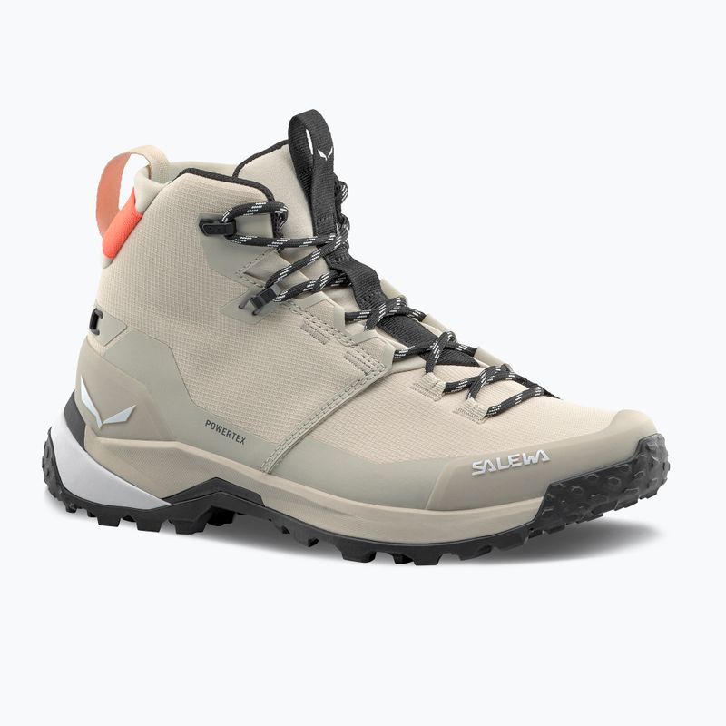 Buty trekkingowe damskie Salewa Puez 2 Mid Ptx oatmeal/oatmeal