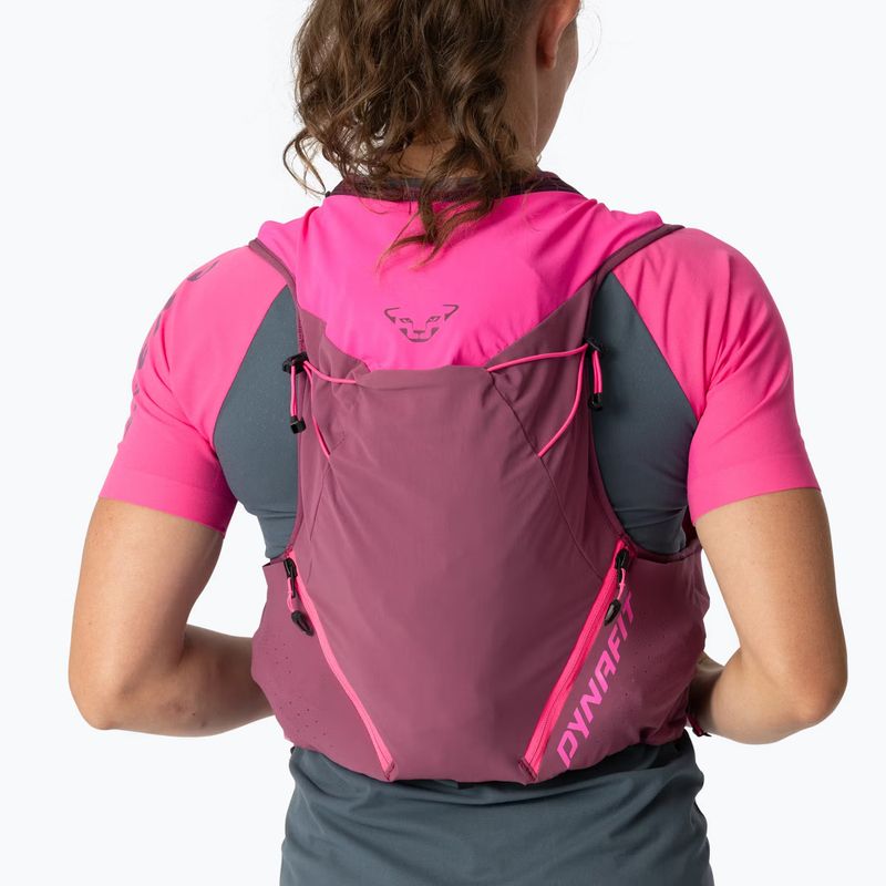 Kamizelka do biegania DYNAFIT Alpine 15 Vest pink glo/amaranth 5