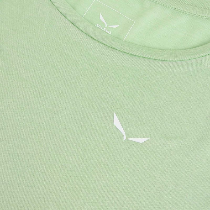 Longsleeve trekkingowy damski Salewa Puez Melange Dry pastel green melange 3